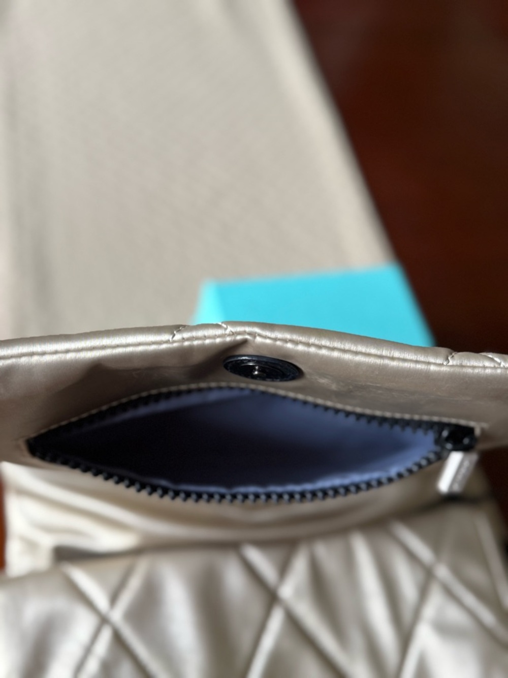 IHKWIP x Shawn Killinger knotted shoulder bag  Champagne - Picture 7 of 9
